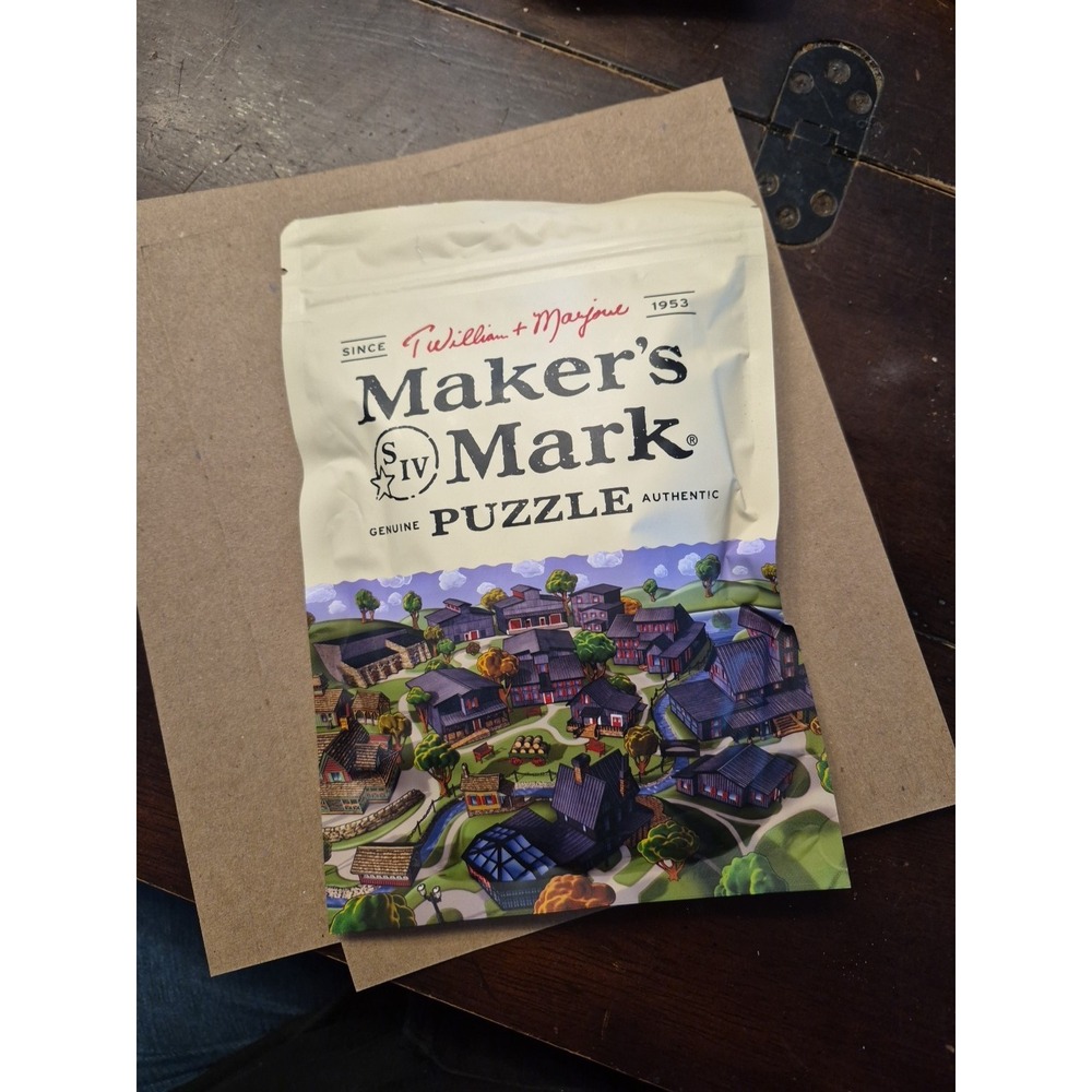 Maker's Mark‎ 2021 New Sealed Ambassadors Christmas Gift Puzzle Bourbon